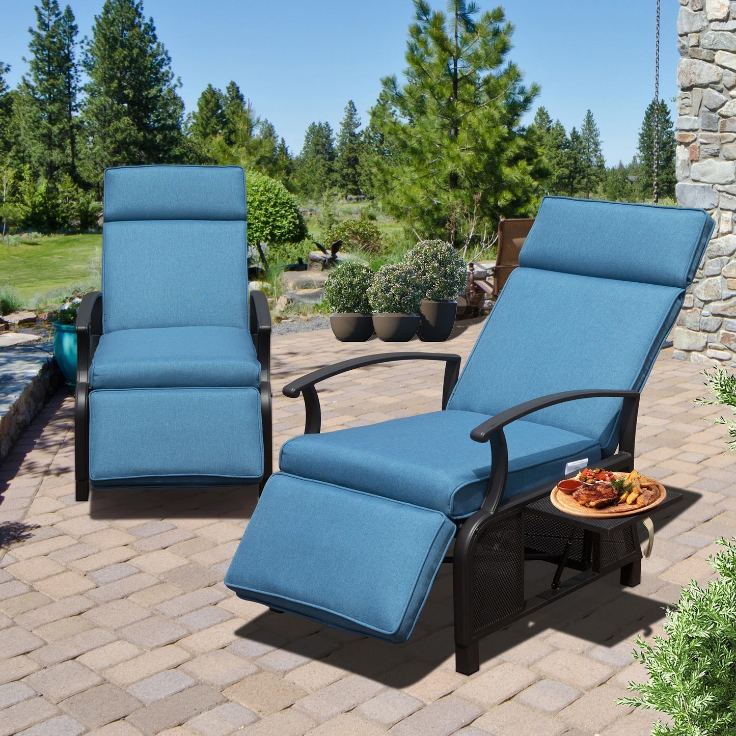 Adjustable Patio Recliner Chair - 003
