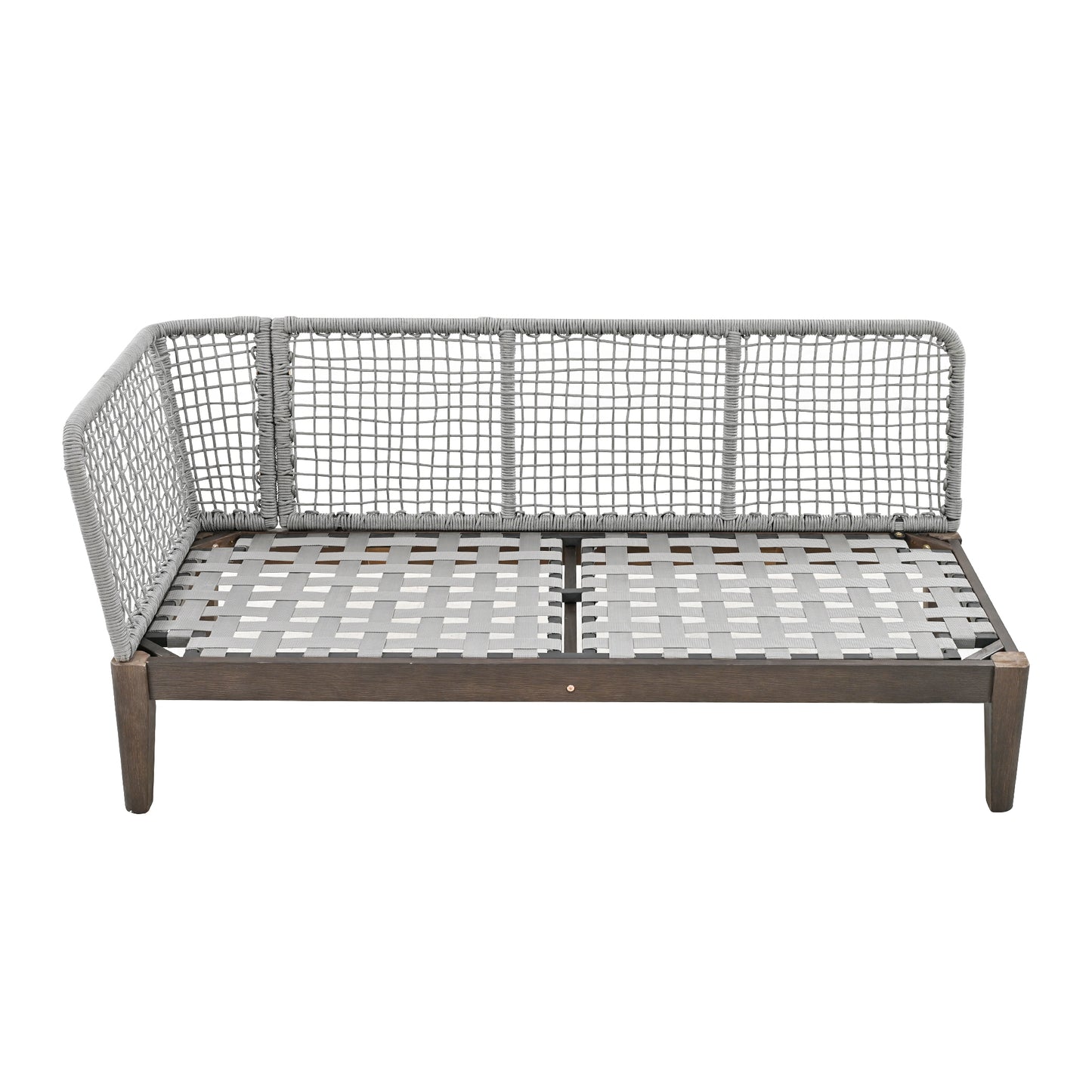 Modern 5-Person Outdoor Seating Group with Cushions Rope - 001