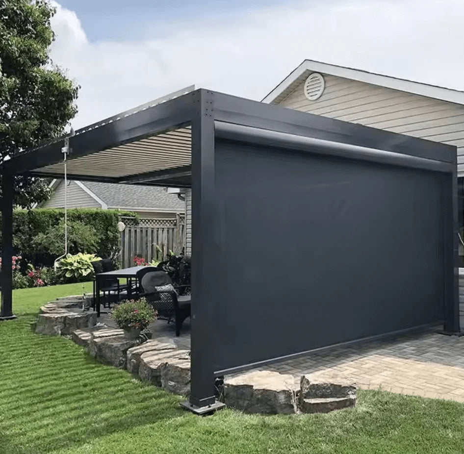 Pulldown Shade - Manual and Motorized