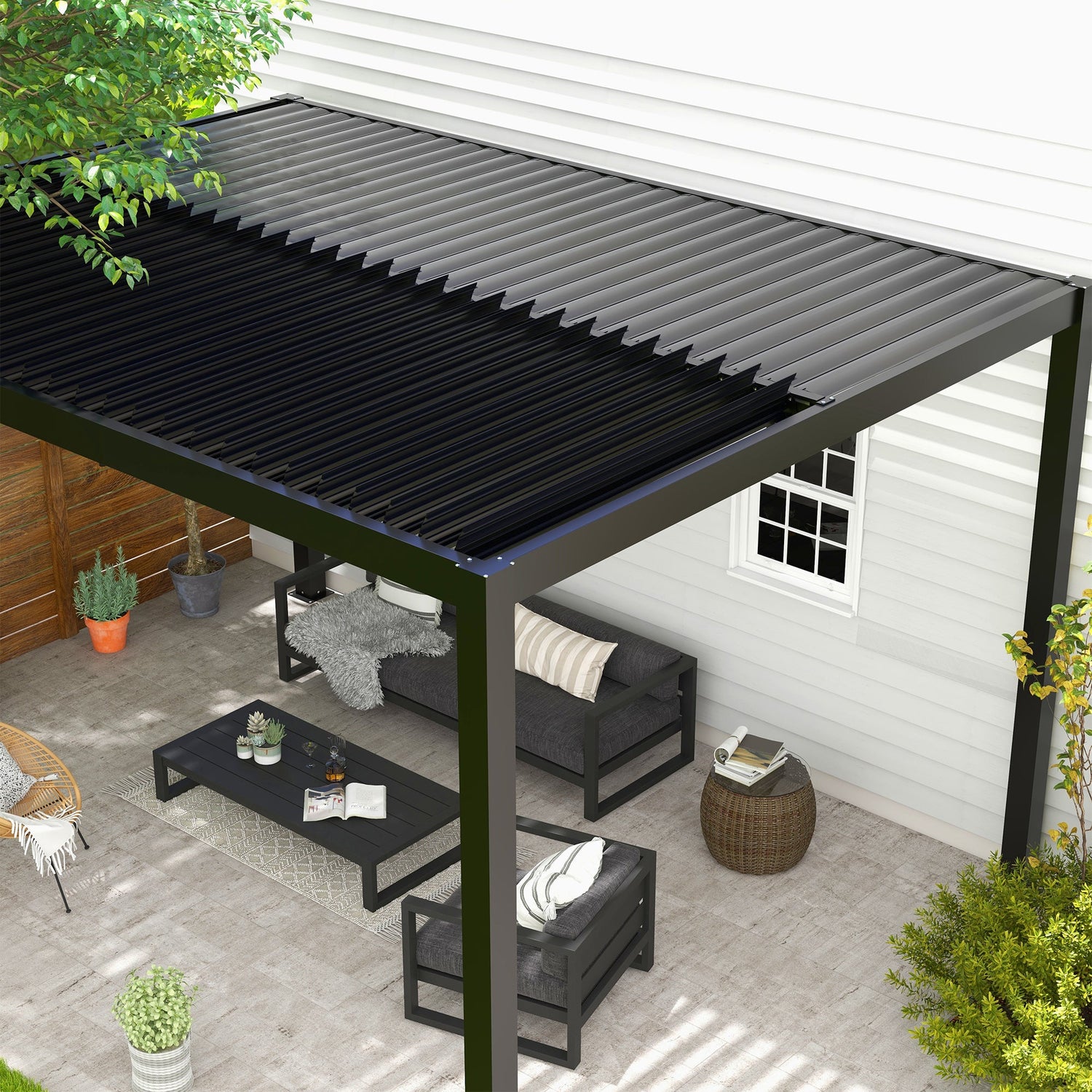 Louver pergola