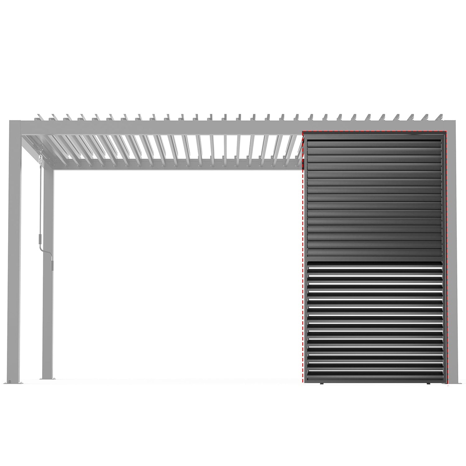 Louver shade