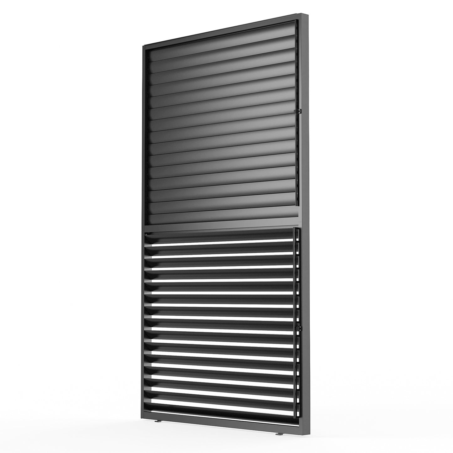 Louver Shade 1/3 13ft aluminum frame