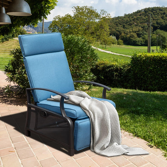 Adjustable Patio Recliner Chair